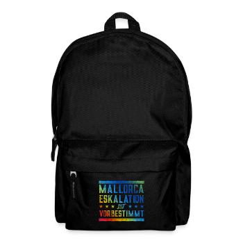 Mallorca Eskalation - Rucksack - Schwarz - Vorne