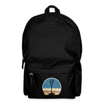 Rétro-tontechnicien Sound Vintage Audio Engineer - Sac à dos - noir - Devant