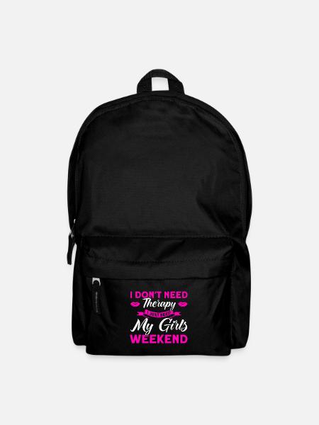 Trauzeugin Mädelsabend Party Damen Geschenk - Rucksack - Schwarz