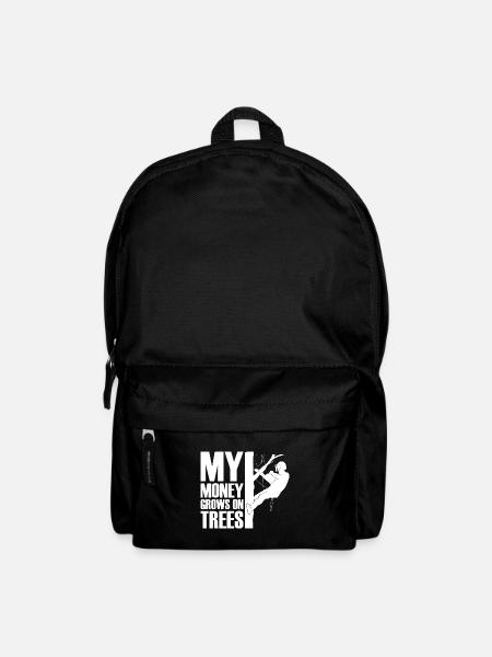Baumklettern Baumpfleger Arborist Baumkletterer - Rucksack - Schwarz