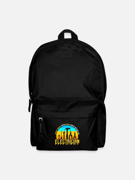 Don't make a crap father electrician father family - Backpack - black