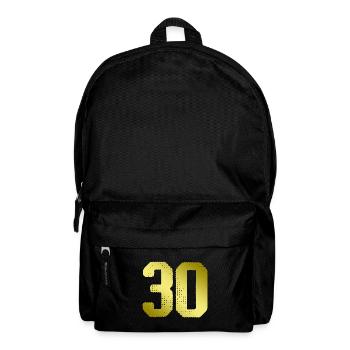 Maillot 30 Numéro - Sac à dos - noir - Devant