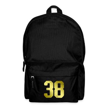 Maillot 38 Numéro - Sac à dos - noir - Devant