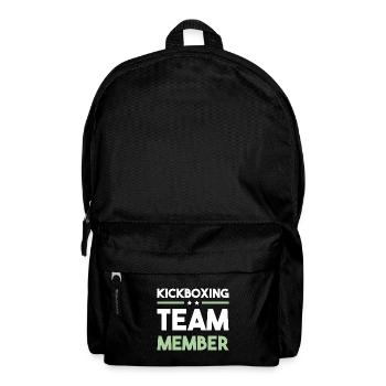 Kickboxing Team - Rucksack - Schwarz - Vorne