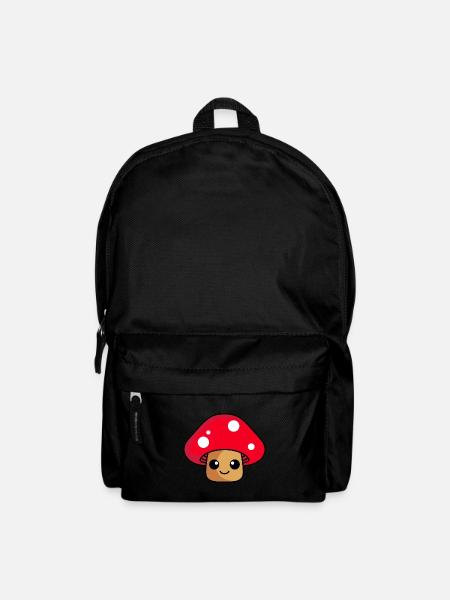 Mushroom Comic - Backpack - black