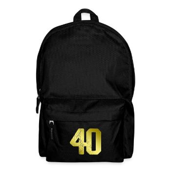Maillot 40 numéros - Sac à dos - noir - Devant