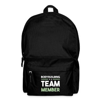 Équipe de musculation - Sac à dos - noir - Devant