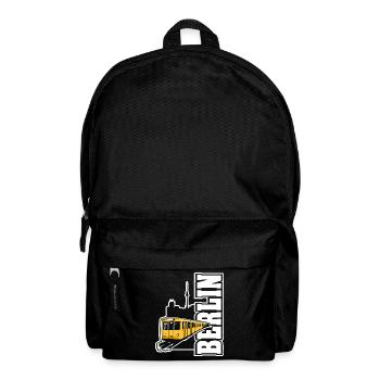 Berlin U-Bahn Color - Rucksack - Schwarz - Vorne