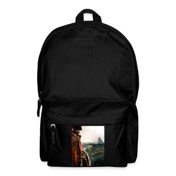 Icebreaker ship, Greenland - Backpack - black - Front