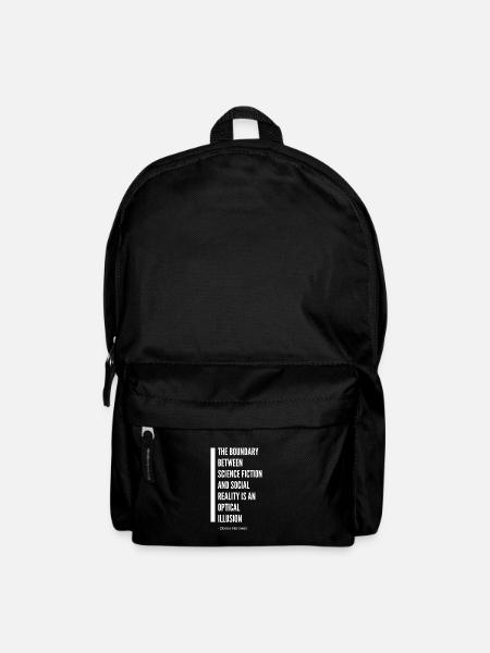 Donna Haraway cyborg quote - Backpack - black