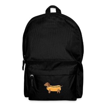 Teckel Hot-dog - Sac à dos - noir - Devant