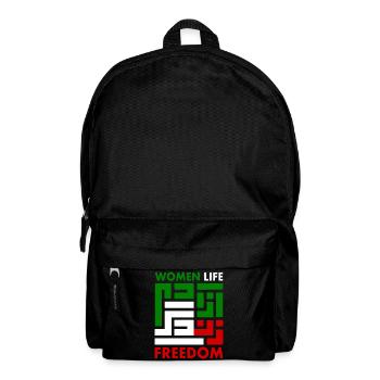 women life freedom Zan zendegi azadi - Backpack - black - Front