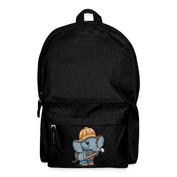 Bâtisseur d’éléphants - Sac à dos - noir - Devant