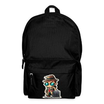 Top Secret - Backpack - black - Front