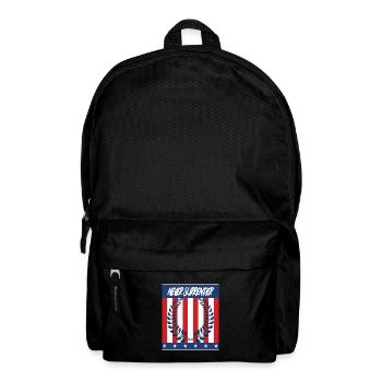 Never Surrender - Backpack - black - Front