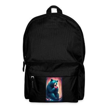 Mommy bear - Backpack - black - Front