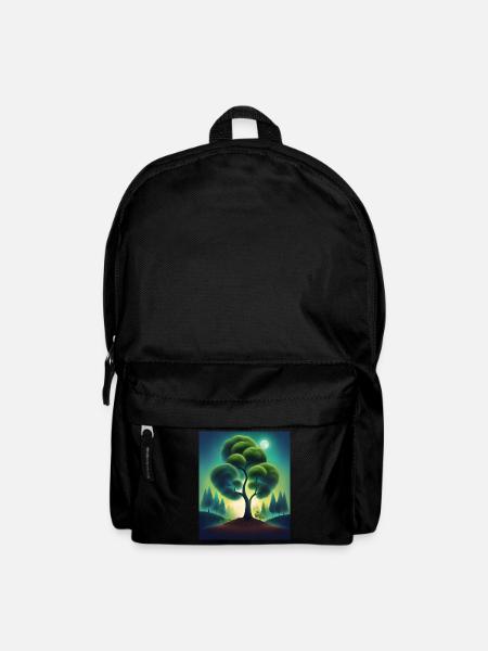 Pflanzen Sie Bäume und retten Sie den Planeten - Rucksack - Schwarz