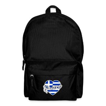 Griechenland - Rucksack - Schwarz - Vorne