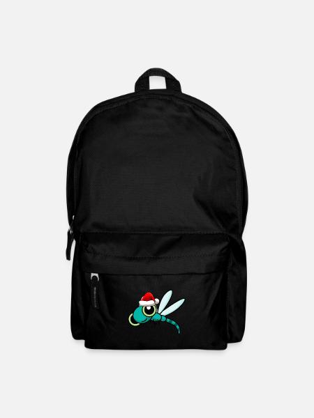 Libellule de Noël Libellule - Sac à dos - noir