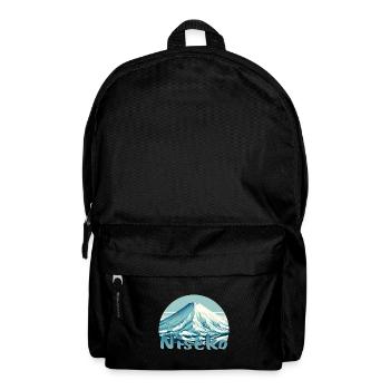 Niseko Japan: Mount Yotei Winter Landscape - Backpack - black - Front