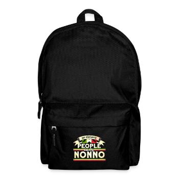 Grandpa Grandfather Vintage Grandfather - Backpack - black - Front
