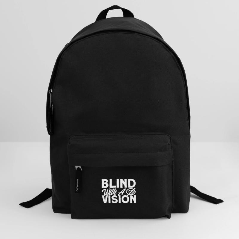 Blind mit einer Vision Blind Geschenk Rucksack