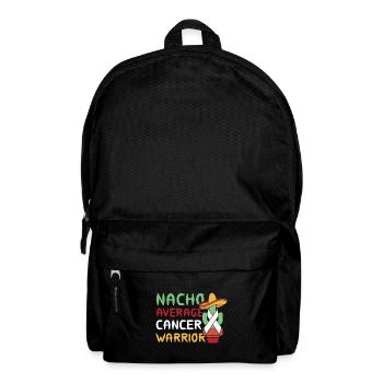 Nacho Average Cancer Warrior Lutte contre le cancer - Sac à dos - noir - Devant