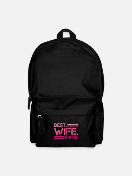 Best Wife Ever Geschenkidee - Rucksack - Schwarz