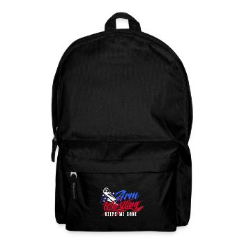Le bras de fer me garde dans l’ le bras de fer - Sac à dos - noir - Devant