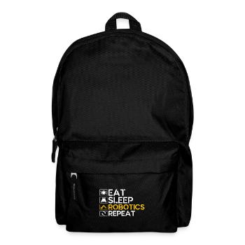 Robotics Robotics Engineer Robot Gift - Backpack - black - Front