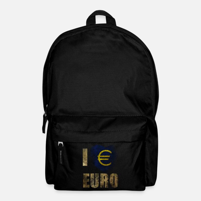 EURO J’aime l’euro - Sac à dos - noir