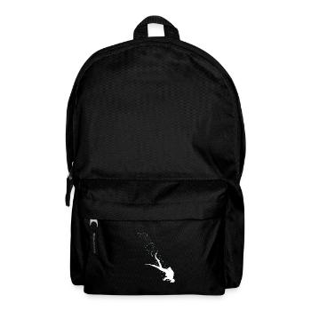 Awesome Scuba Diver Snorkeling Diving Ocean Deep - Backpack - black - Front