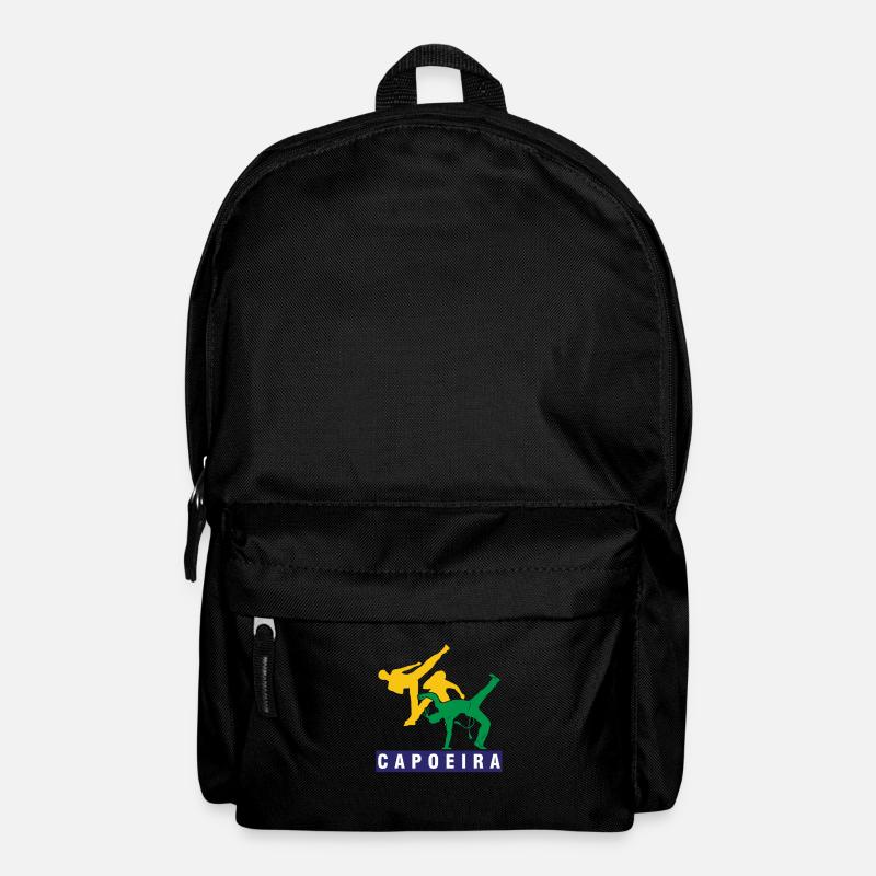 Capoeira Afro Brasilianischer Mix Kampfkunst Tanz - Rucksack - Schwarz