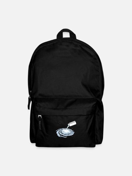 Milky Way Galaxy Lustiges Wortspiel Outspace Universe - Rucksack - Schwarz