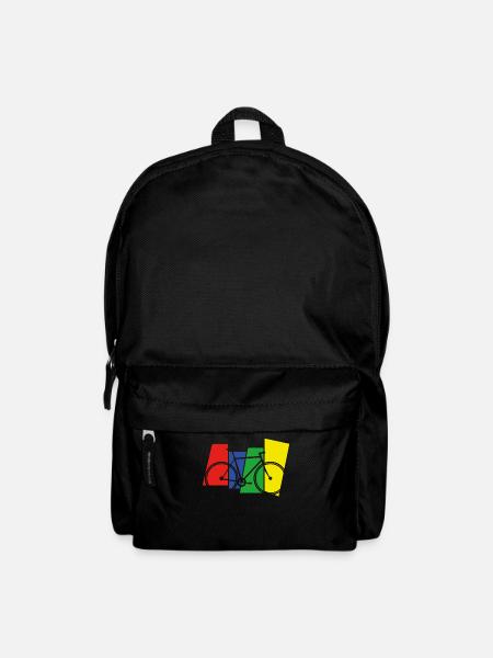 Fahrrad Fahrradtour - Rucksack - Schwarz