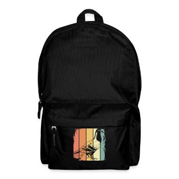 Brieftaube Vogel - Rucksack - Schwarz - Vorne