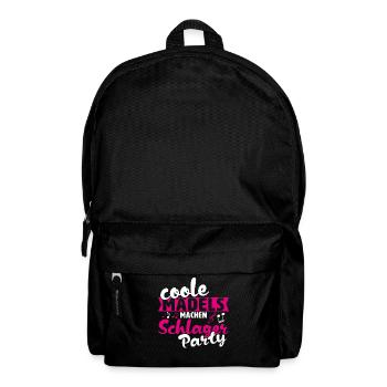 Schlagerparty Schlager - Rucksack - Schwarz - Vorne
