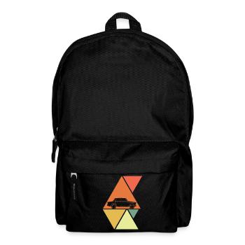 Auto - Rucksack - Schwarz - Vorne