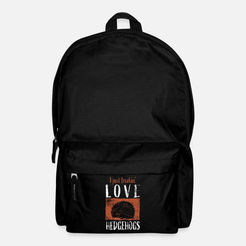Igel - Rucksack - Schwarz