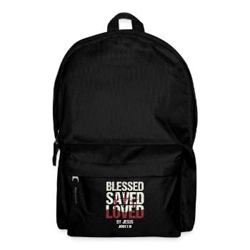 Christian Faith Pastor Preacher God Jesus - Backpack - black - Front
