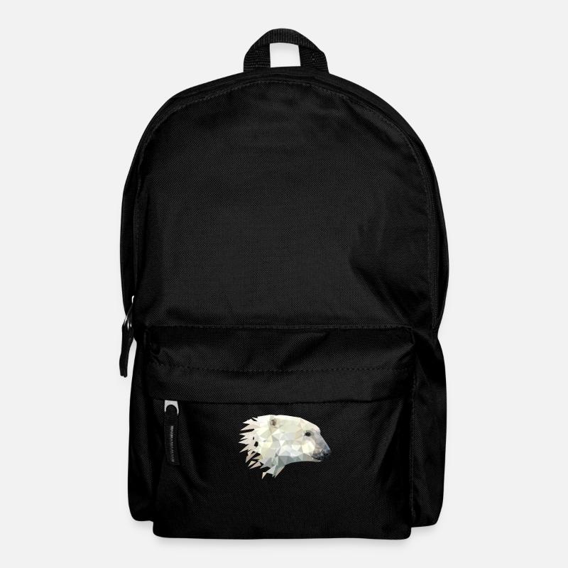 Polar Bär Eisbär Design - Rucksack - Schwarz