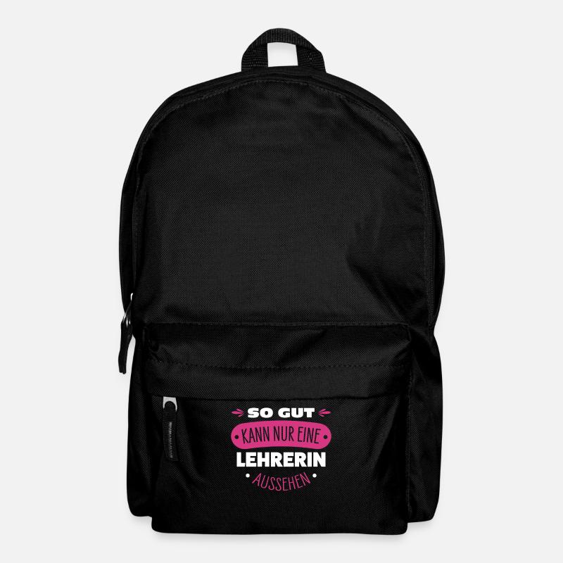 Lehrerin - Rucksack - Schwarz