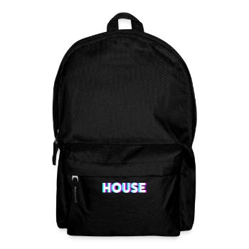 House - Backpack - black - Front
