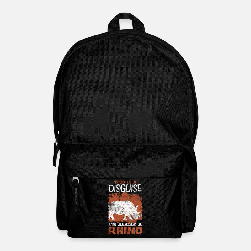 Nashorn - Rucksack - Schwarz
