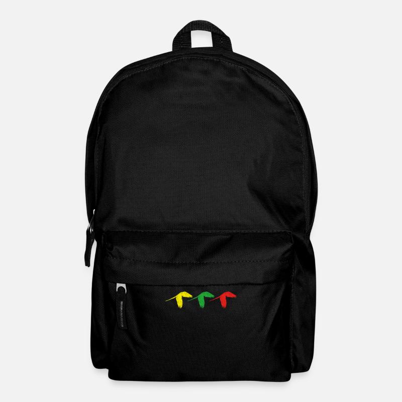 Papagei - Rucksack - Schwarz