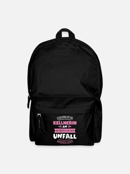 Kellnerin - Rucksack - Schwarz