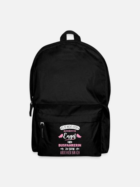Busfahrerin - Rucksack - Schwarz