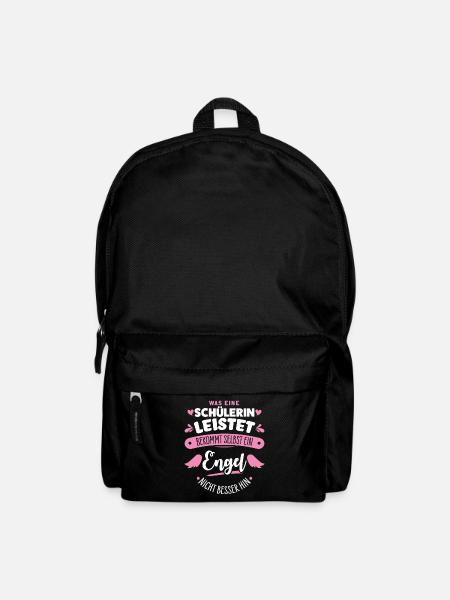 Schülerin - Rucksack - Schwarz