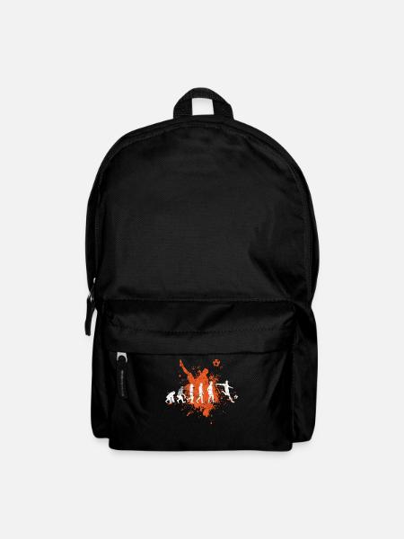 Fußball - Rucksack - Schwarz