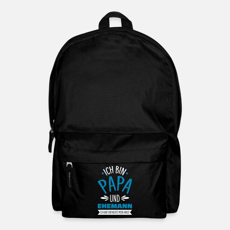 Ehemann Papa - Rucksack - Schwarz